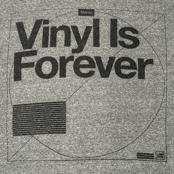 Vinyl Is Forever Pullover Hoodie Sweatshirt - Picture 2 of 5